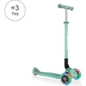 Primo Plus Katlanabilir Işıklı Scooter - Mint Yeşili