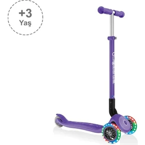 Primo Plus Katlanabilir Işıklı Scooter - Mor