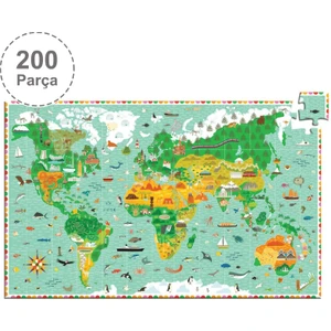 Klasik Puzzle 200 Parça - Around The World