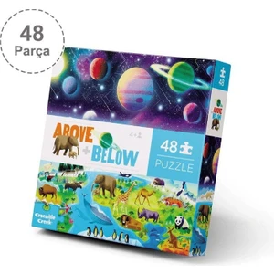 Crocodile Creek  Puzzle - 48 Parça - Dünya ve Uzay