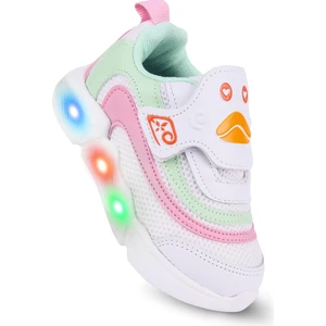 Kaptan Junior Işıklı Kız Çocuk  Spor Ayakkabı Bebek Bccmk 500