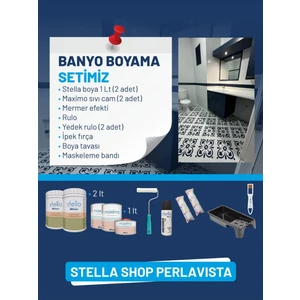 Stella Banyo Boyama Seti