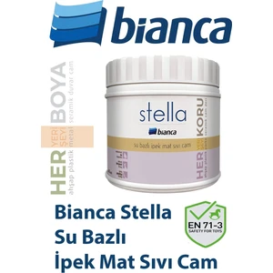 Stella Su Bazlı Sıvı Cam Ipek Mat 500ML