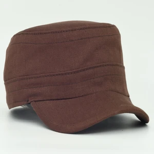 Erkek Castro Şapka Kasket Kahverengi Outdoor Stili Kep Kastro Şapka