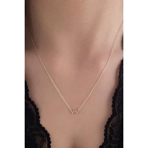 Fiyonk Kuyumculuk 14 Ayar Altın Taşsız Kral Kolye