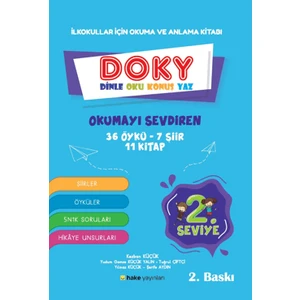 Hake Yayınları Ilkokullar Için Okuma ve Anlama Kitabı Doky (Dinle, Oku, Konuş, Yaz) 2. Seviye