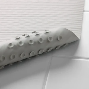 Doppa Banyo Kaydırmazı 33 x 84 cm ve Tisken Renkli Duvar Askısı 4 Parça