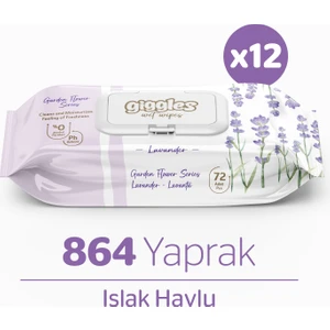 Lavanta Kokulu Islak Mendil  Islak Havlu  864 Mendil