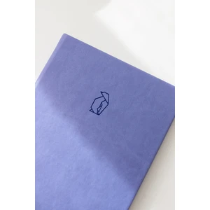 Matt Notebook A5 Defter Noktalı Lila