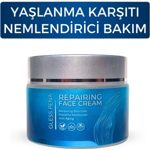 Gless Pena Yaşlanma Karşıtı Nemlendirici Repairing Cilt ve Yüz Bakım Kremi 50 ml