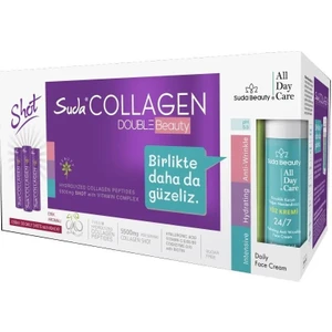 Suda Collagen Double 30 Shot Erik Kolajen & Suda Beauty All Day Care Yüz Kremi 50 ml
