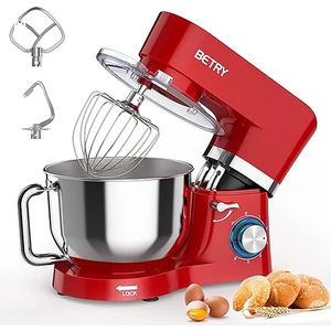 BETRY Stand Mikser 1500W 7.5 QT (7,1 LT) Tilt-Head Elektrikli Mutfak Şefi