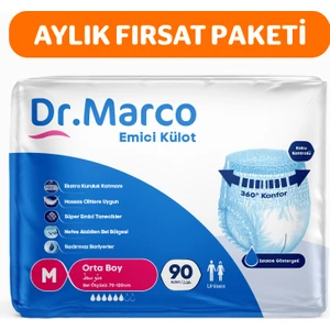 Dr Marco Dr.marco Yetişkin Emici Külot Medium 90 Adet