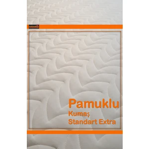 Extra Standart Dolgu Yatak Alezi 245GR M2 Kapitoneli Fitted Tam Sarar 200X200 Pamuk Kumaş