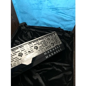 Çizik Dekor Markalama Premium Plakalık