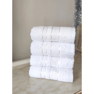 Denizli Hatırası 50X85 Fluffy 100% Pamuk Havlu Seti 4'lü