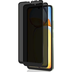 M.TK Moveteck Xiaomi Poco C65 Ekran Koruyucu Hayalet Cam 5d Parlak Privacy Kırılmaz Ekran Camı Gizli Görünmez