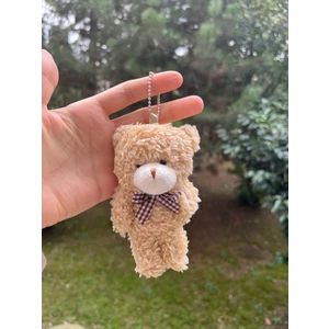 Sumicorn Design Sevimli Kahve Peluş Köpek Anahtarlık Çanta ve Cüzdan Aksesuarı Hediyelik