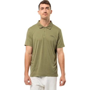JACK WOLFSKİN Travel Polo M 1809721TR-4511 ERKEK Haki Tişört