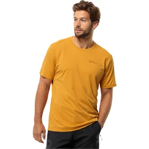 JACK WOLFSKİN Delgami S/S M 1809811TR-58 ERKEK Hardal Tişört