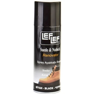 Nuri Leflef Süet Nubuk Ayakkabı Boyası Yenileyici Koruyucu Sprey (2 Renk) (200 Ml)