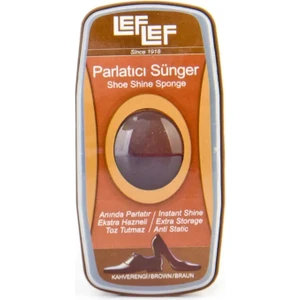 Nuri Leflef Ayakkabı ve Deri Parlatıcı Sünger Parlatıcı Depolu Deri Bakım Süngeri (10 Ml)