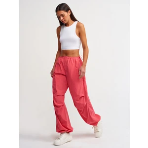 70935 Paraşüt Pantolon-Fuşya