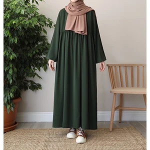 Nas Tesettür Robalı Elbise