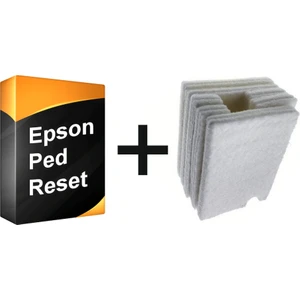 Epson L3156 Yazıcı Için Atık Mürekkep Pedi ve Reset Programı Keçe + Program