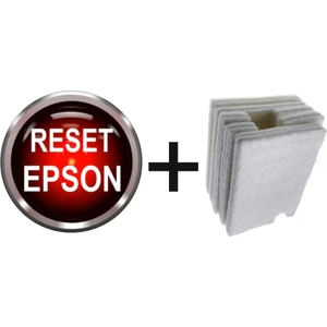 Epson L3256 Yazıcı Için Atık Mürekkep Pedi ve Reset Programı Keçe + Program