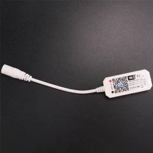 Rgb LED Işık Şeridi Ses Kontrolü Alexa ve Google Home ile Çalışın, Ios Veya Android Üzerinden Ücretsiz Uygulamalı Wıfı Kablosuz Akıllı Kontrol Cihazı (Yurt Dışından)