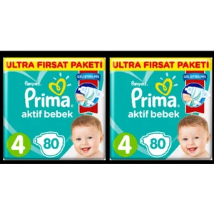 Aktif Bebek 4 Numara 80 Li * 2 Adet
