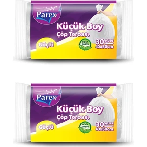 güçlü Mini Çöp Torbası Küçük Boy 2 Paket