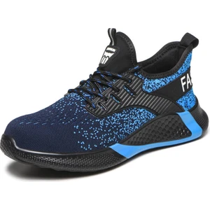Huang Shoping Iş Sağlığı ve Güvenliği Çelik Burunlu Spor Iş Ayakkabısı (Yurt Dışından)