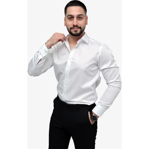 Pamuk Saten Slim Fit Gömlek