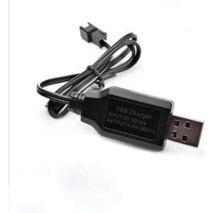 9.6V Oyuncak Araba Için USB Siyah Soketli Şarj Cihazı