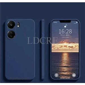 M.TK Moveteck Xiaomi Poco C65 Kılıf Kamera Korumalı Yumuşak Silikon + 9h Ekran Koruyucu Cam 2'li Set