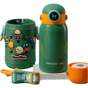 500 Ml. Paslanmaz Çelik Taşınabilir Yalıtımlı Çocuk Suluklar Mataralar (Yurt Dışından)