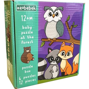 Baby Puzzle - Orman Hayvanları
