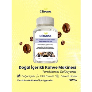 Doğal Içerikli Kahve Makinesi Temizleme Solüsyonu 150 ml