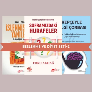 Soframızdaki Hurafeler - İşlenmiş Gıda Yanılgısı - Kepçeyle Bilgi Çorbası 3'lü Set