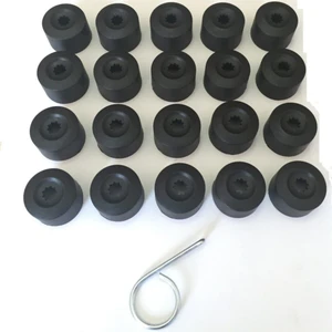 Bijon Kapağı Volkswagen Caddy Golf 5 Golf 6 Jetta Passat Tiguan 20 Adet Kapak Set 1K0601173