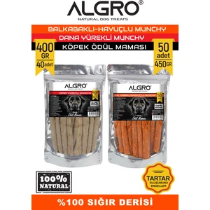 Balkabaklı & Havuçlu ve Yürekli Munchy Set %100 Sığır Derisinden