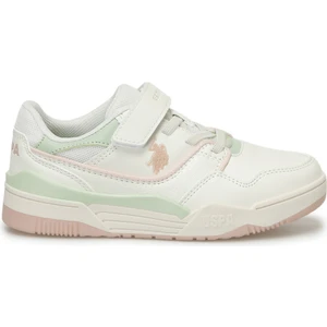 U.S. Polo Assn. Martell Jr 4fx Bej Kız Çocuk Sneaker