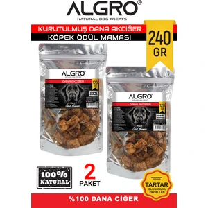 %100 Dana Akciger Çiğneme Maması 120 gr x 2 Paket