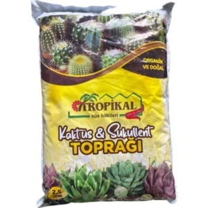 Kaktüs Sukulent Toprağı 2,5 Lt