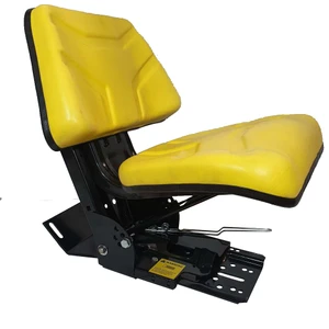 Sarı Pj 210 Düz Arkalıklı Ileri Geri Kızak Ayarlı Traktör Koltuğu