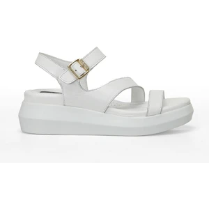 Nine West Monra 4fx Beyaz Kadın Comfort Sandalet