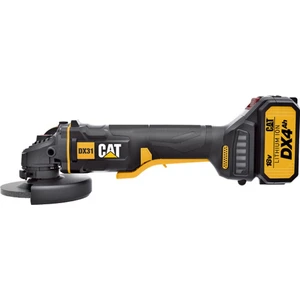 DX31 18 Volt / 4.0 Ah Li-Ion Tek Akülü 115MM Kömürsüz Profesyonel Avuç Taşlama