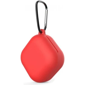 Samsung Galaxy Buds 2 Kılıf Kancalı Mat Silikon  Kırmızı